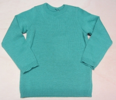 Disana Pullover, 100% Bio-Wolle (kbT), lagoon