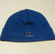 Mütze PICKAPOOH-Schlupper, 70% Bio-Wolle (kbT) und Seide, marine