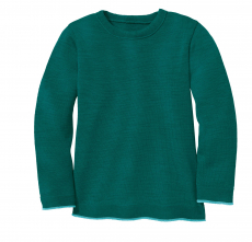 Disana Pullover, 100% Bio-Wolle (kbT), pacific