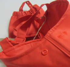 BMS Buddel-Latzhose, OEKO-TEX100 CLASS 1, rot