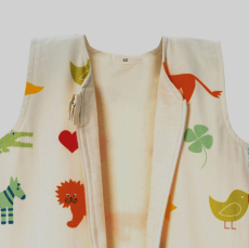 Cotonea Schlafsack mit Flanellfutter, 100% Bio-Baumwolle (kbA), Arche Noah