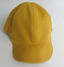 Mütze mit Schild, PICKAPOOH-Cap UV 60, 100% Bio-Baumwolle (kbA), golden yellow