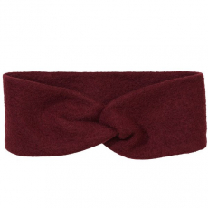 Wollwalk-Stirnband Disana, 100% Bio-Wolle(kbT), cassis