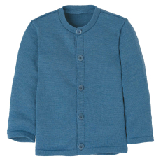 Disana Strick-Jacke, 100% Bio-Wolle (kbT), taubenblau