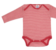 Cosilana Body langarm, 70% Bio-Wolle (kbT) und 30% Seide, natur