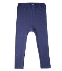 Cosilana Kinder-Leggings, 70% Bio-Wolle (kbT) und Seide, marine