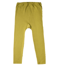 Cosilana Kinder-Leggings, 70% Bio-Wolle (kbT) und Seide, grün