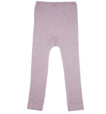 Cosilana Kinder Leggings, 45% Bio-Baumwolle, 35% Bio-Wolle und 20% Seide, grau