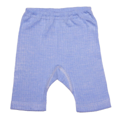 Cosilana Kinder Bermuda, 45% Bio-Baumwolle, 35% Bio-Wolle und 20% Seide, blau
