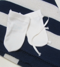 Engel Baby-F�ustel ohne Daumen, 100% Bio-Baumwolle (kbA), natur