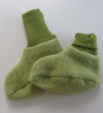 Cosilana Sch�hchen, 100% Bio-Wollfleece (kbT), gr�n melange