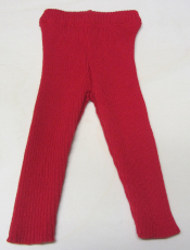 Disana Strick-Leggings,100% Bio-Wolle (kbT), rot