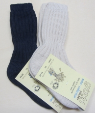 Grödo Baby-Socken, 100% Bio-Wolle (kbT), marine