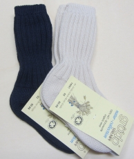 Grdo Baby-Socken, 100% Bio-Wolle (kbT), marine