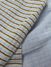 Cosilana Baby-Leggin, 45% Bio-Baumwolle, 35% Bio-Wolle und 20% Seide, blau