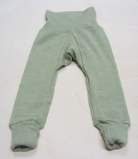 Cosilana Baby-Leggin,45% Bio-Baumwolle, 35% Bio-Wolle und 20% Seide, grn