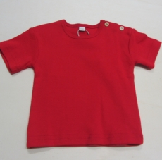 Leela cotton Shirt kurzarm, 100% Bio-Baumwolle (kbA), rot