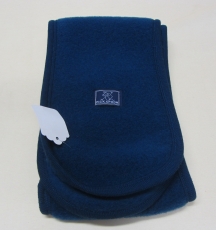 Pickapooh Kinder-Schal, 100% Bio-Wollfleece (kbT), royal