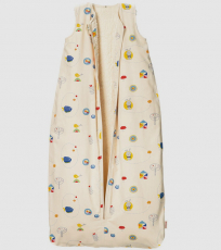 Cotonea Schlafsack mit Teddyplschfutter, 100% Bio-Baumwolle (kbA), Meister Hase