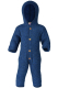 Engel Woll-Fleece-Overall mit Kapuze, 100% Bio-Wolle(kbT), blau melange