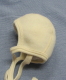 Cosilana Baby-Häubchen, 60% Bio-Wollfleece (kbT) u. 40% Bio-Baumwolle(kbA), natur