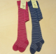 Grödo Frottee-Baby-Strumpfhose, 98% Bio-Baumwolle (kbA) u. 2% Elasthan, blau-weiß (nur blau-weiß)