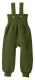 Disana Strick-Trägerhose, 100% Bio-Wolle (kbT), olive