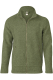 Engel Herren-Jacke tailliert, 100% Bio-Wollfleece (kbT), schilfmelange