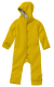 Disana Woll-Walk-Overall mit Kapuze, 100% Bio-Wolle(kbT), curry