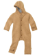 Disana Woll-Walk-Overall mit Kapuze, 100% Bio-Wolle(kbT), karmell