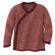 Disana-Strick-Wickel-Jacke, Bio-Wolle, cassis-rose