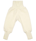 Cosilana Baby-Hose lang, 60% Bio-Wolle(kbT) u. 40% Bio-Baumwolle (kbA), natur