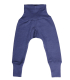 Cosilana Baby-Leggings m. Bund, 70% Bio-Wolle (kbT) und Seide, marine