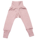 Cosilana Baby-Leggings m. Bund, 70% Bio-Wolle (kbT) und Seide, rosé meliert