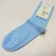 Grödo Socken, 98% Bio-Baumwolle (kbA) u. 2% Elasthan, hellblau