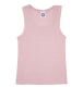 Cosilana Kinder-Unterhemd ohne Arm, 45% Bio-Baumwolle, 35% Bio-Wolle und 20% Seide, rosa meliert