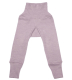 Cosilana Baby-Leggings, 45% Bio-Baumwolle, 35% Bio-Wolle und 20% Seide, grau