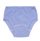 Cosilana Kinder Slip, 45% Bio-Baumwolle, 35% Bio-Wolle und 20% Seide, blau