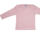 Cosilana Baby Schlupfhemd langarm, 45% Bio-Baumwolle, 35% Bio-Wolle und 20% Seide, rosa meliert
