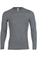 Engel Herren-Shirt langarm, 100% Bio-Wolle (kbT), schiefer