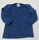 Cosilana Baby-Schlupfhemd langarm, 70% Bio-Wolle (kbT) und Seide, marine