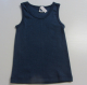 Cosilana Unterhemd ohne Arm, 70% Bio-Wolle (kbT) und Seide, marine