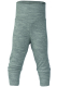 Engel Baby-Hose mit Nabelbund, 70% Bio-Schur-Wolle (kbT) und Seide, hellgrau melange
