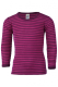 Engel Unterhemd langarm, 70% Bio-Wolle (kbT) und Seide, himbeer-orchidee