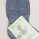 Grödo Baby-Kniestrümpfe-Speckbeinsocke, 100% Bio-Wolle (kbT), grau