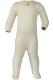 Engel Overall mit Fuß, 70% Bio-Wolle (kbT) u. 30% Seide, natur