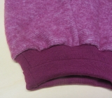 Cosilana Baby-Hose lang, 60% Bio-Wolle(kbT) u. 40% Bio-Baumwolle (kbA), weinrot melange