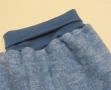 Cosilana Baby-Hose lang, 60% Bio-Wolle(kbT) u. 40% Bio-Baumwolle (kbA), marine melange