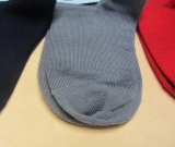 Grdo Socken, 75% Bio-Wolle(kbT), 23% Bio-Baumwolle(kbA), 2% Elasthan, grau