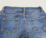 Frugi-Mdchen-Schlupf-Jeans, 98% Bio-Baumwolle (kbA) 2% Elasthan, mit Stickerei